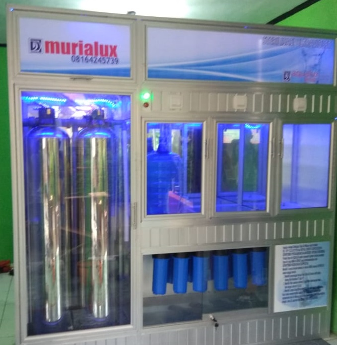 Usaha Air Isi Ulang RO Aqualux di Bau-Bau
