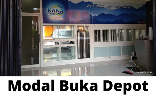 Modal Buka Depot Air