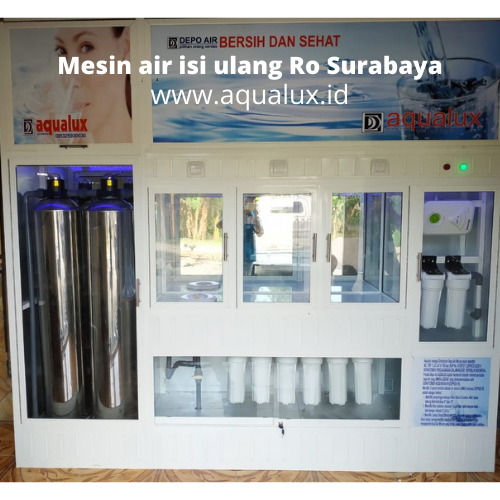 Mesin air isi ulang Ro Surabaya