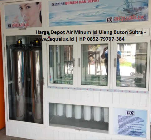 Harga Depot Air Minum Isi Ulang Buton Sultra - www.aqualux.id HP 0852-79797-384