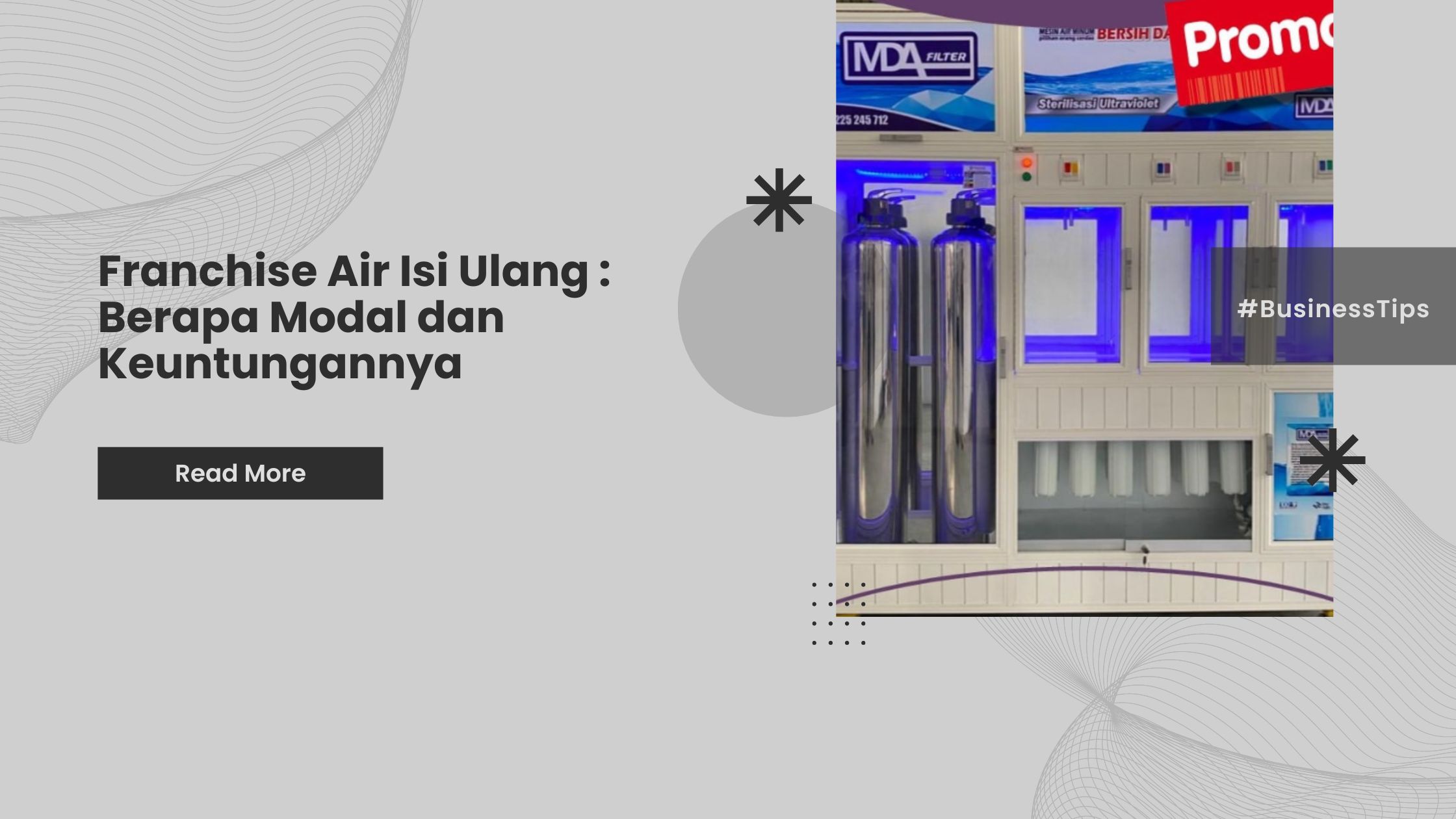 Franchise Air Isi Ulang Berapa Modal dan Keuntungannya Buletin Negeri