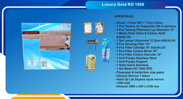 RO Luxury Gold RO 1000