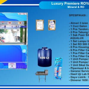 RO Luxury Premiere Royal 500 Mineral & RO